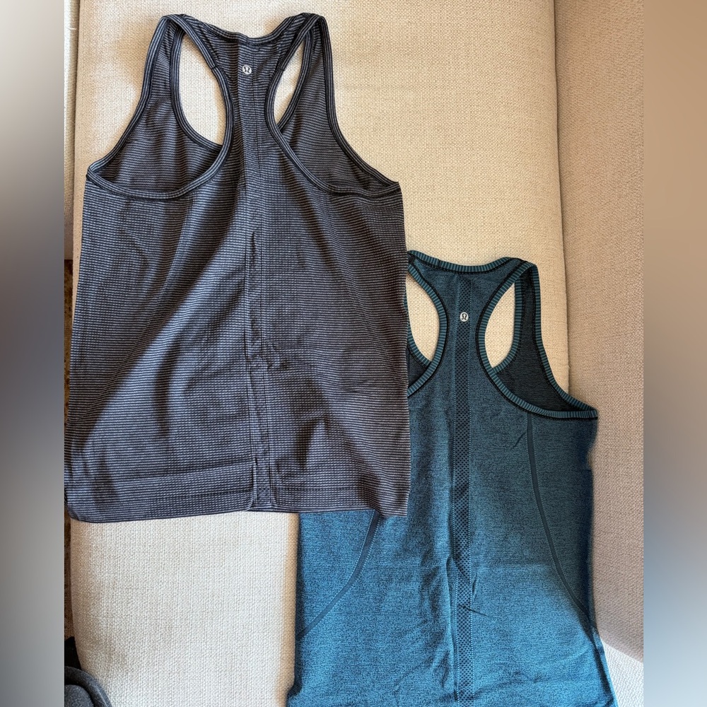 2 Lululemon Women’s Racerback Tank Tops - Picture 3 of 6